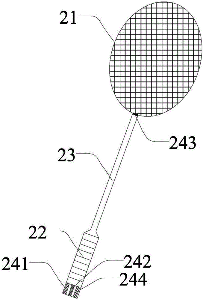 Automatic ball serving training system and ball serving method for same