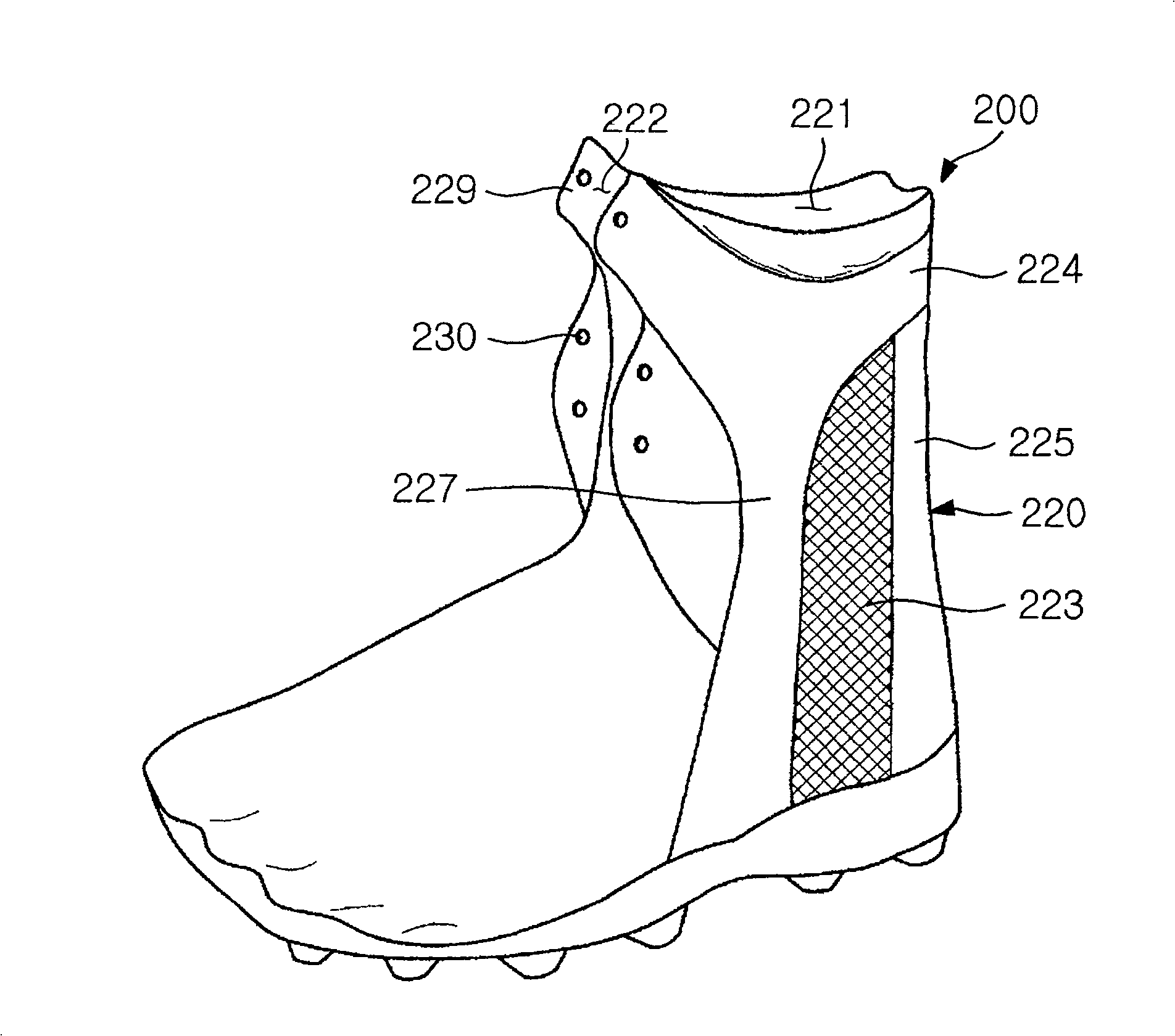 Ankle support to be attached to footwear and footwear equipped with it