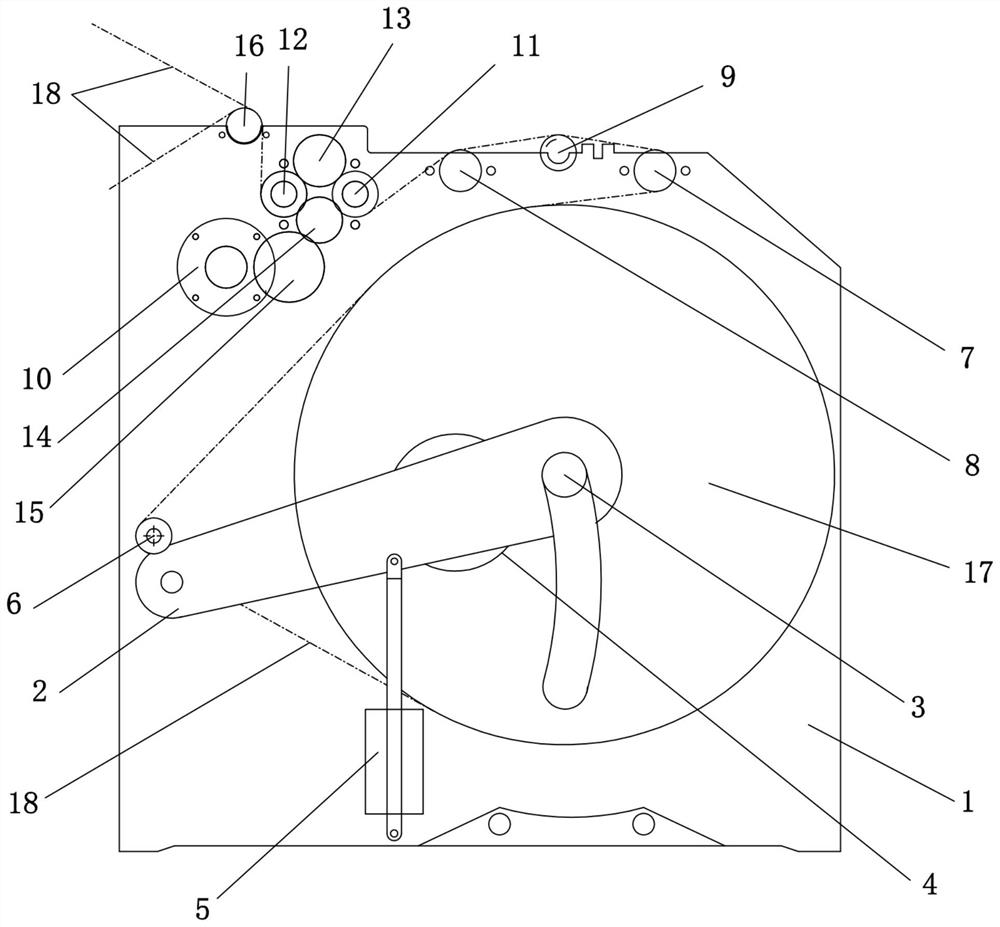 Short-process fine spinning production line