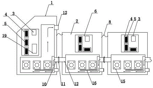 A modular combined electric boiler