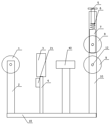 Cable post-processing, dewatering and drying device