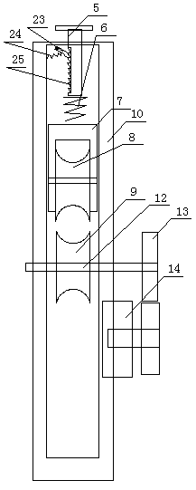 Cable post-processing, dewatering and drying device