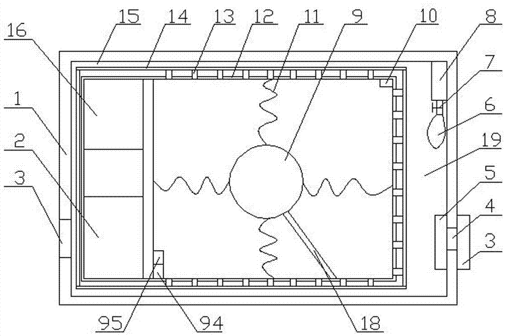 Testing device for relay protection outlet circuit