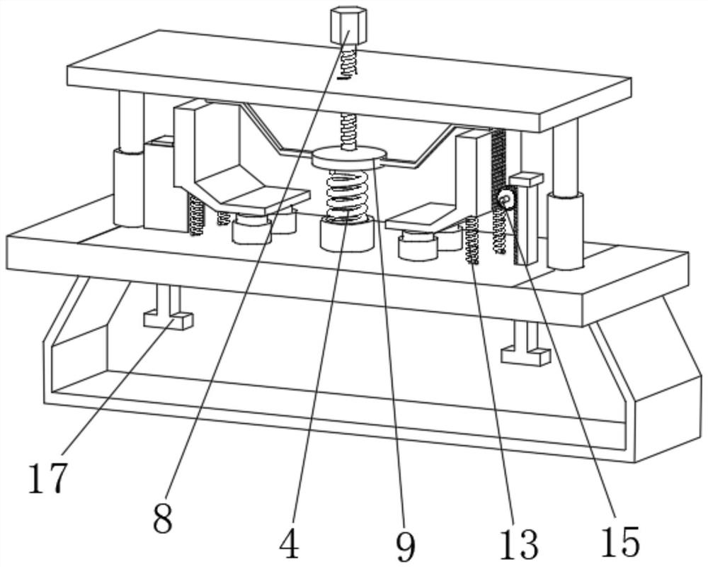 Energy-absorbing and shock-absorbing damping device for civil engineering