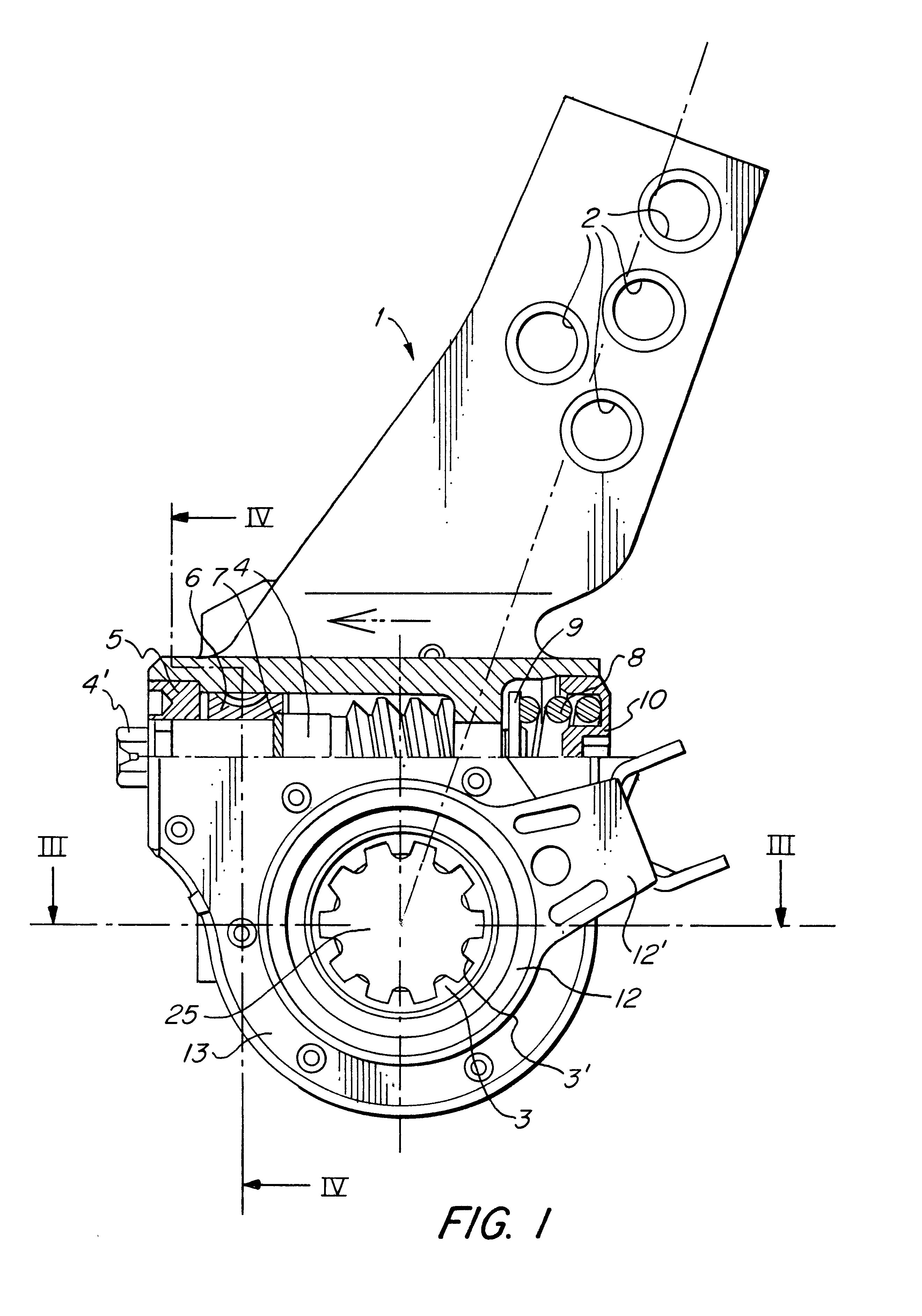 Control arrangement for a brake lever