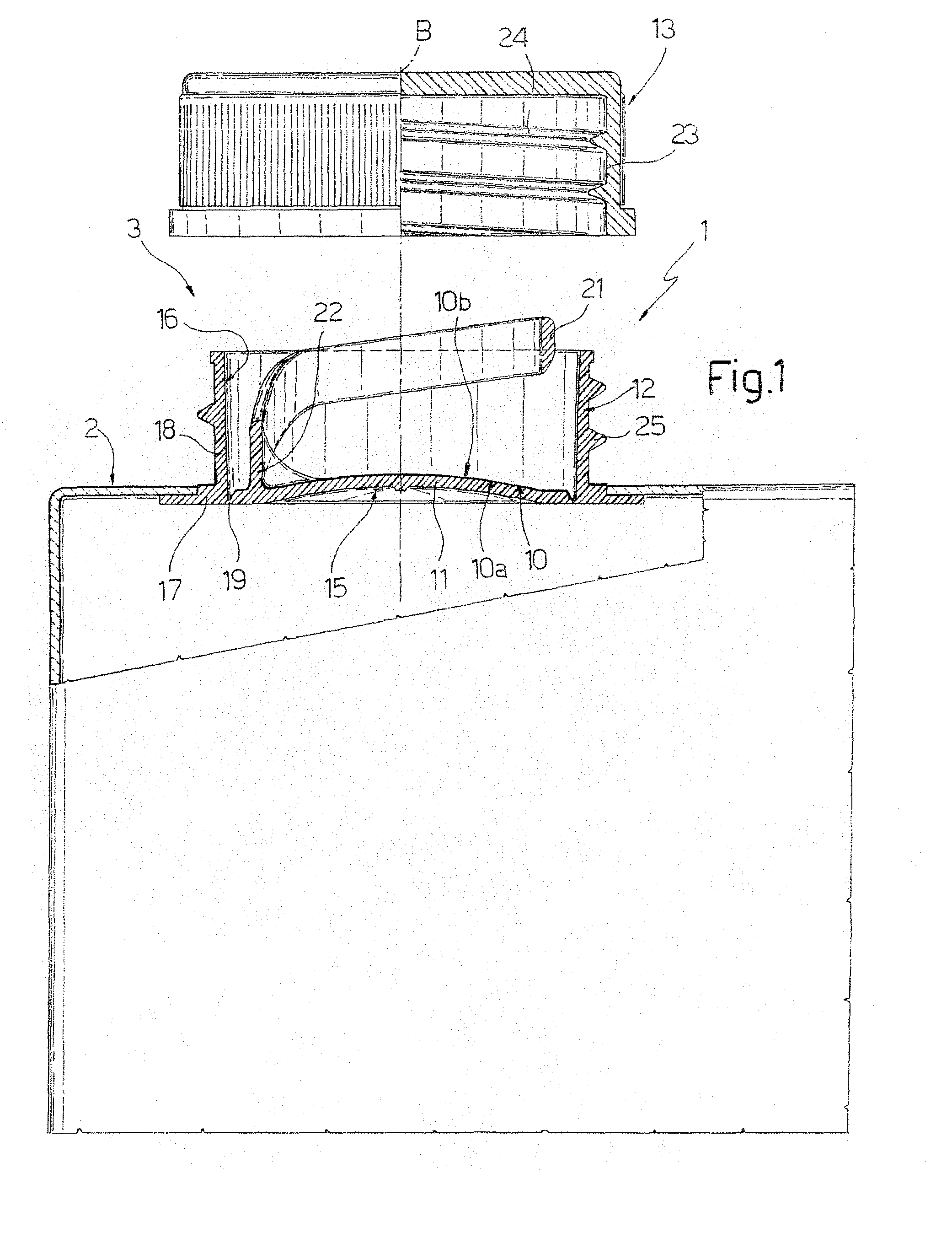 Method of injection molding opening devices on sheet material for packaging pourable food products, and packaging material and package obtained thereby
