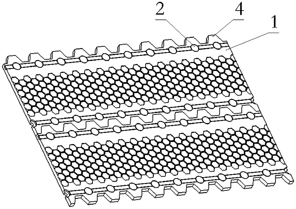 Strip nail used for snowmobile road emergency blanket