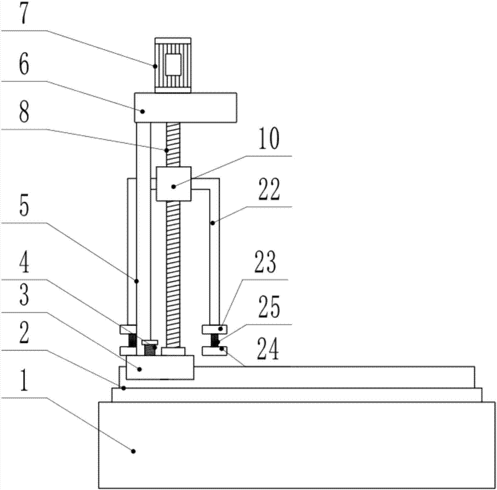 Building wood drilling device with porous continuously-punching function