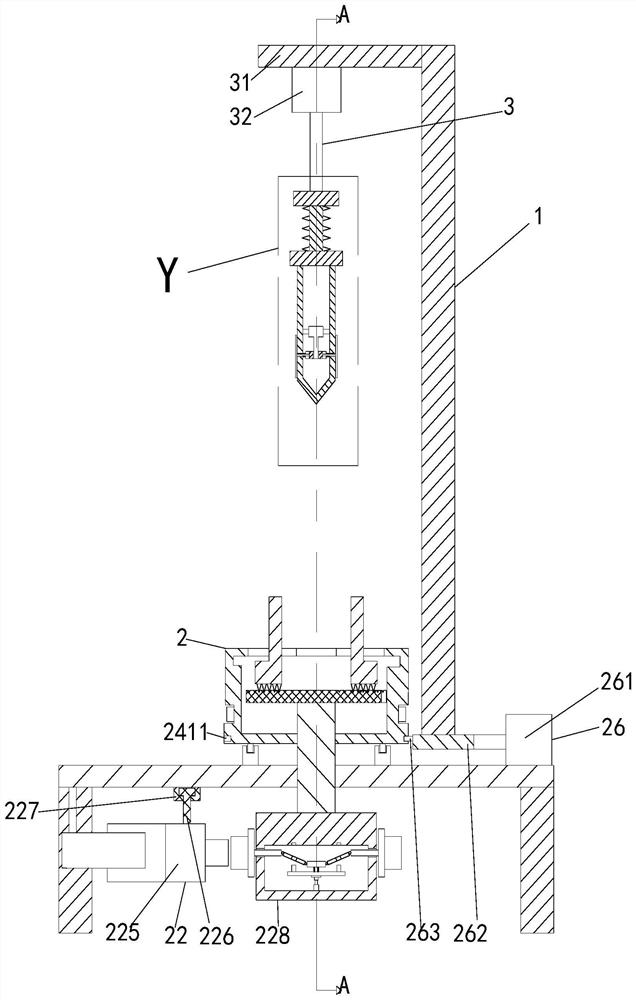 A fixed fixture capable of mass processing the surface of galvanized steel pipes