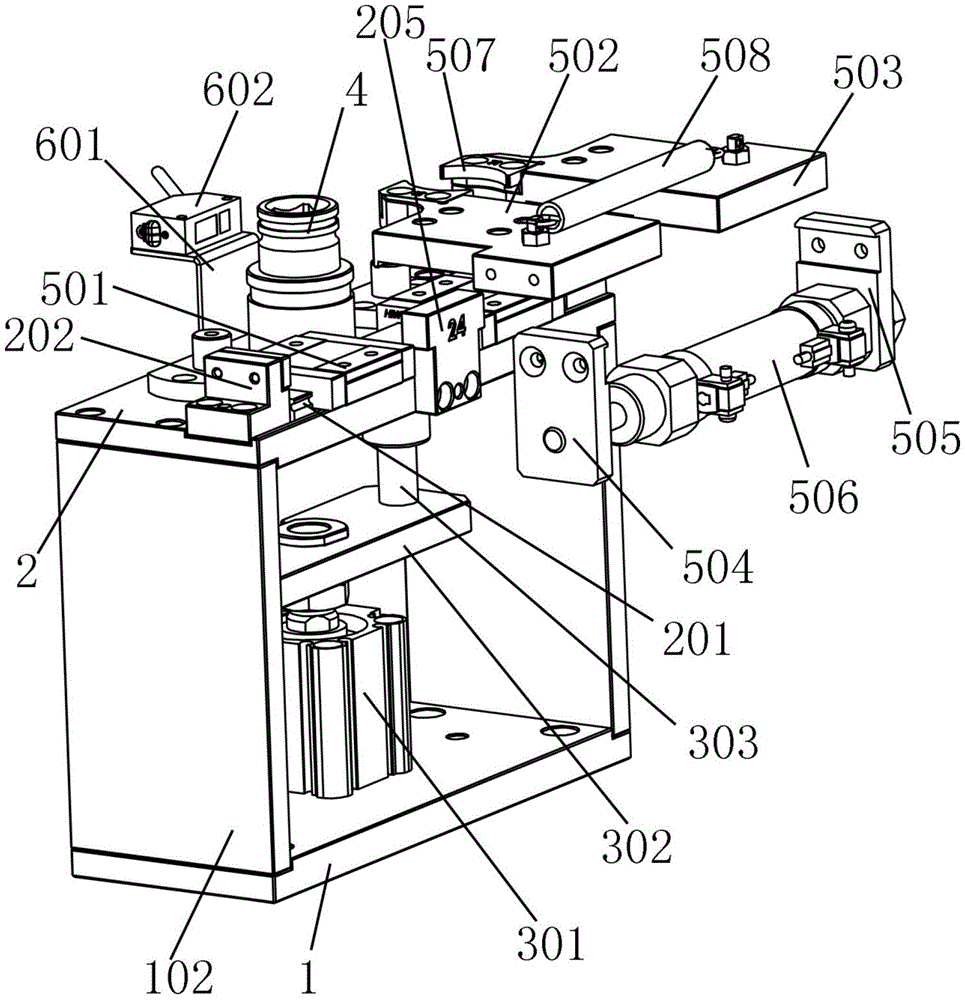 Automatic nut replacing mechanism