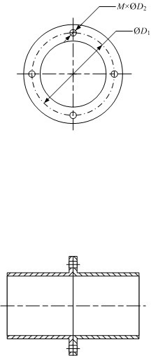 Rapid evaluation method for comprehensive installation errors of two flange plate hole systems