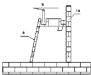 Sewage concentration drainage device