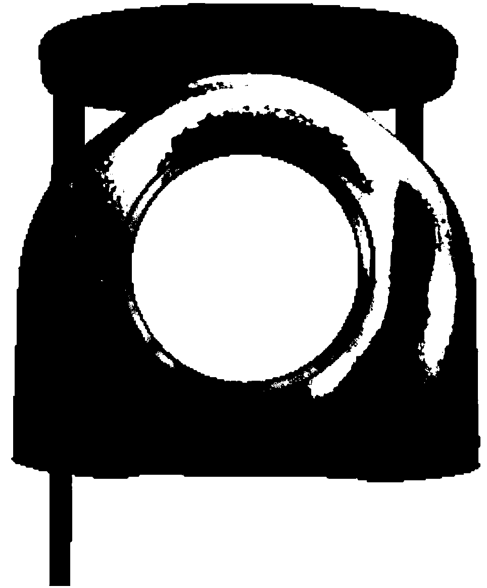 Fluid coupling analysis method for connecting rod small end bearing of diesel engine