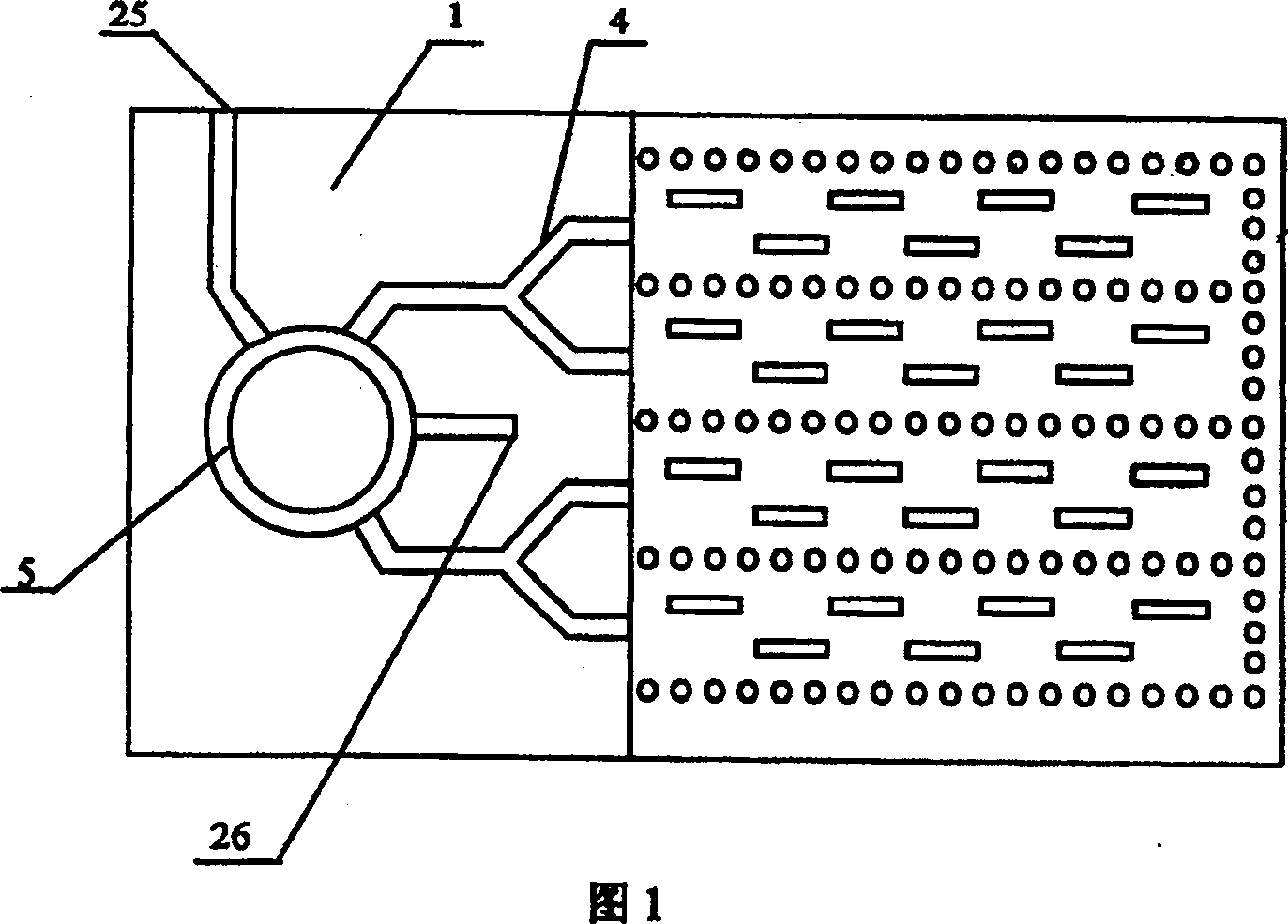 Dielectric substrate integrated single pulse antenna