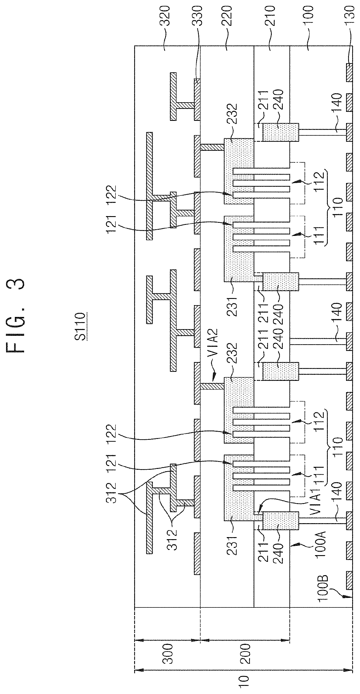 Integrated circuit chip having bs-pdn structure