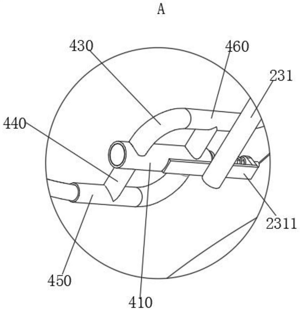 Gastrointestinal examination auxiliary device and use method thereof