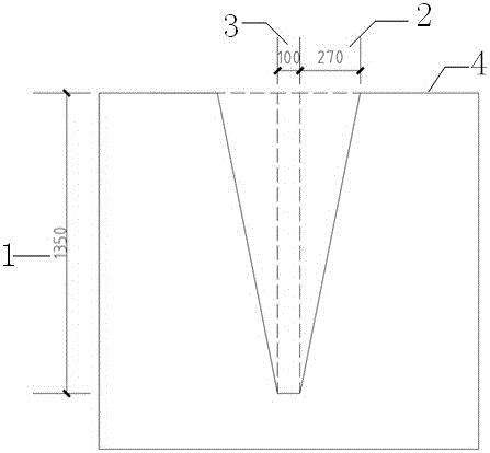 Design method for inflow channel of cyclone grit basin with trapezoid cross section