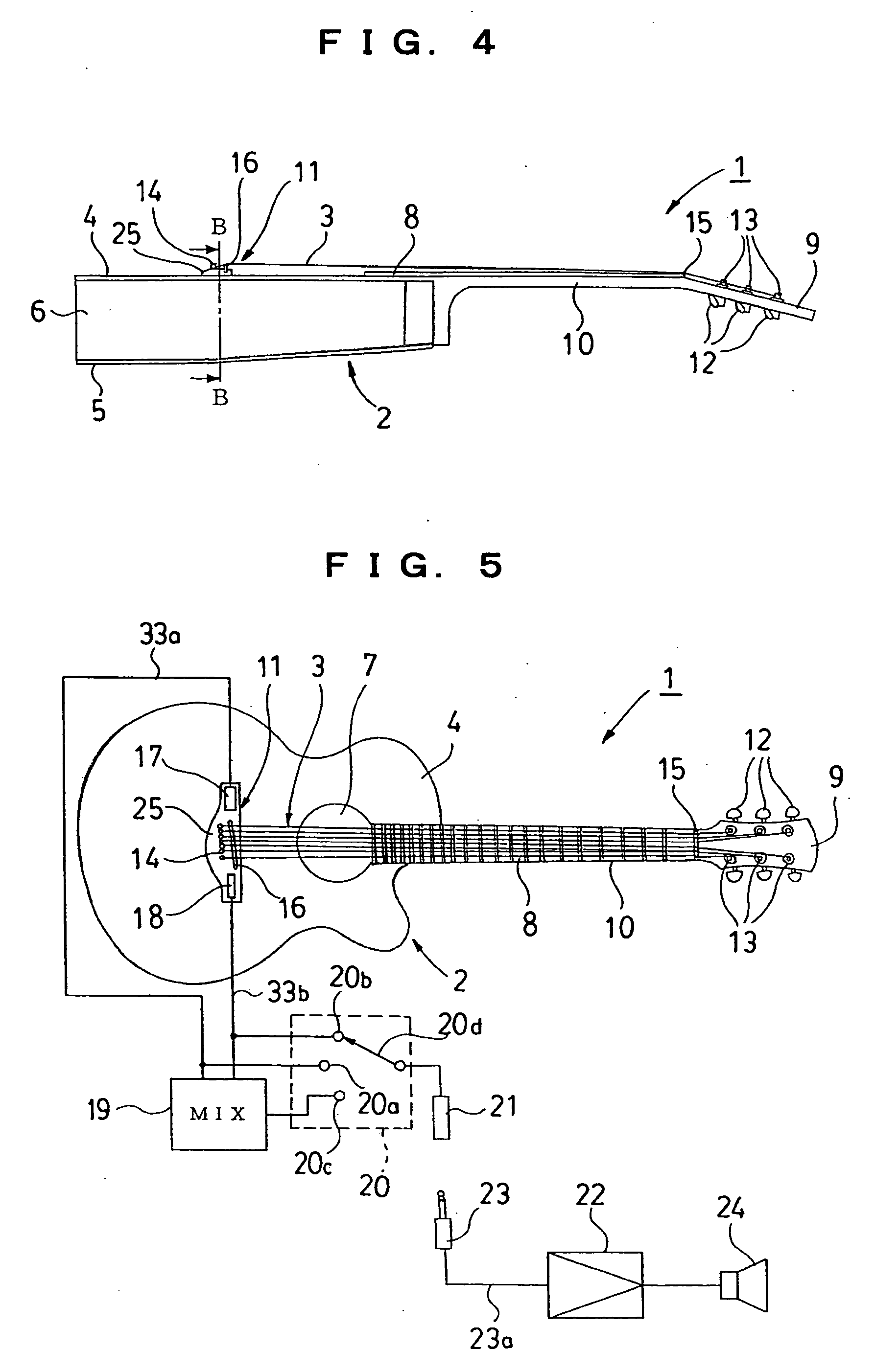 Pickup device for plucked string instrument and plucked string instrument