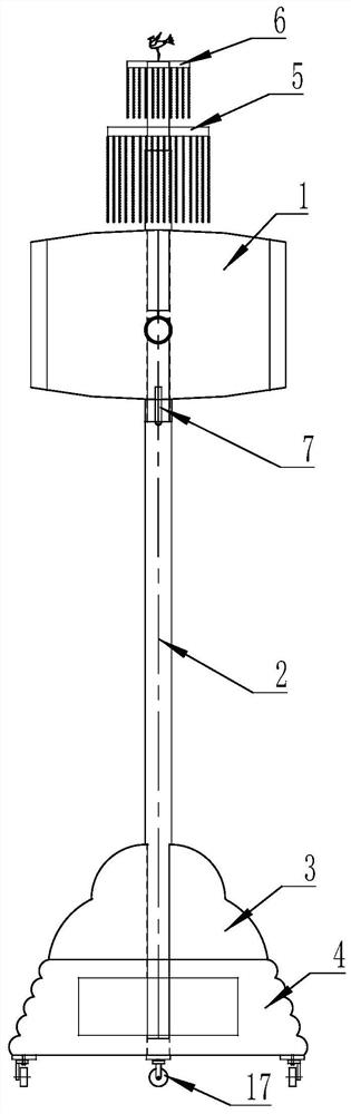 Installation method of detachable building drum