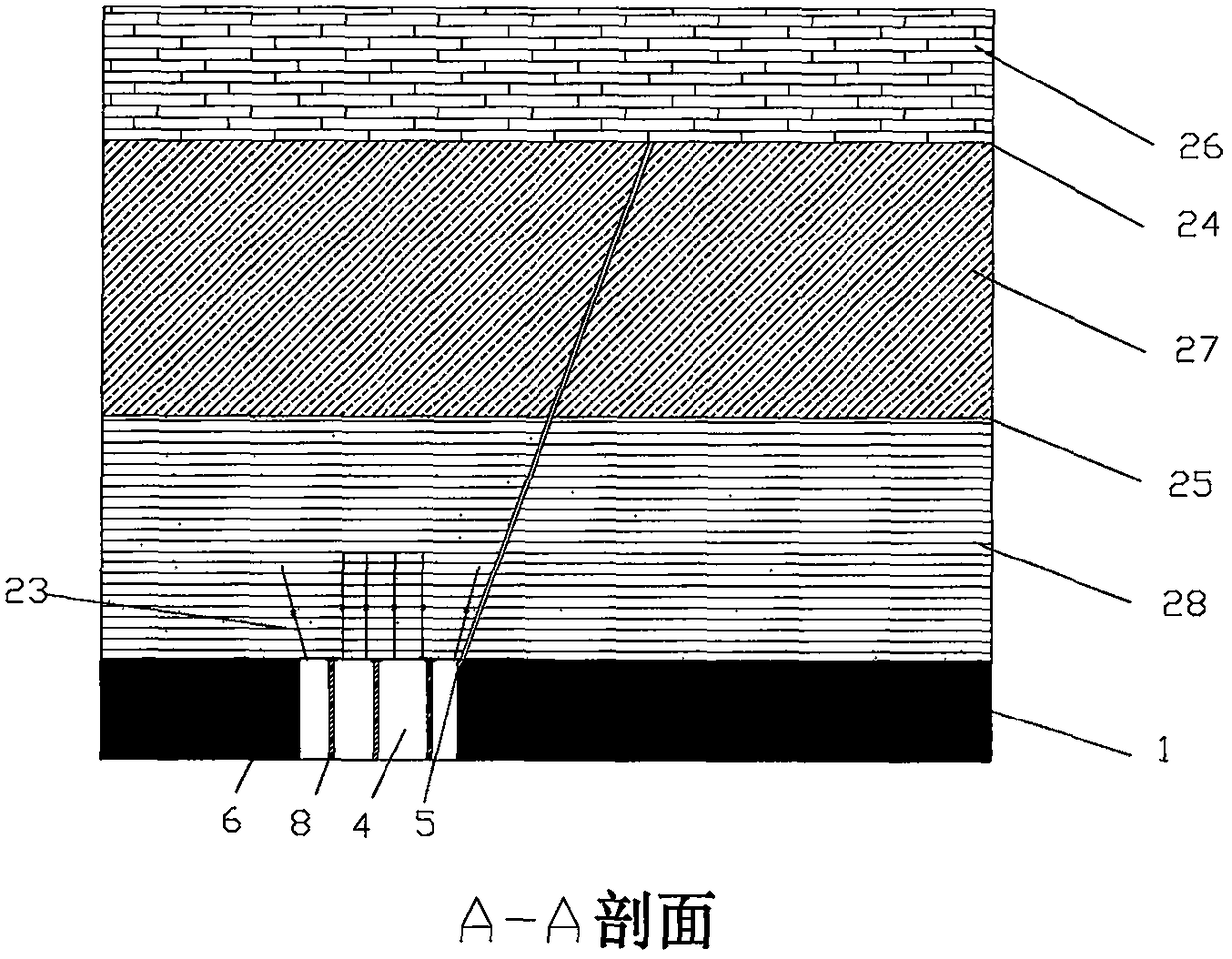 Leading deep hole pre-splitting roof gob-side entry retaining method
