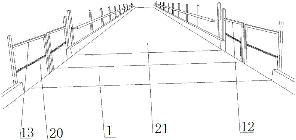 Cattle transfer channel and stable channel