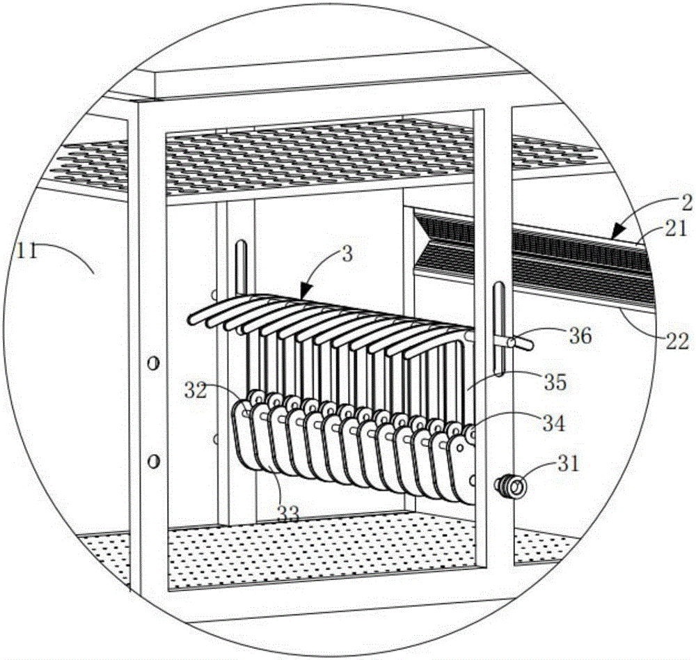 Bothway dust exhaust apparatus for spinning