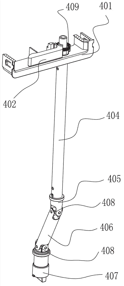 Valve opening/closing device for medium bulk container and container thereof