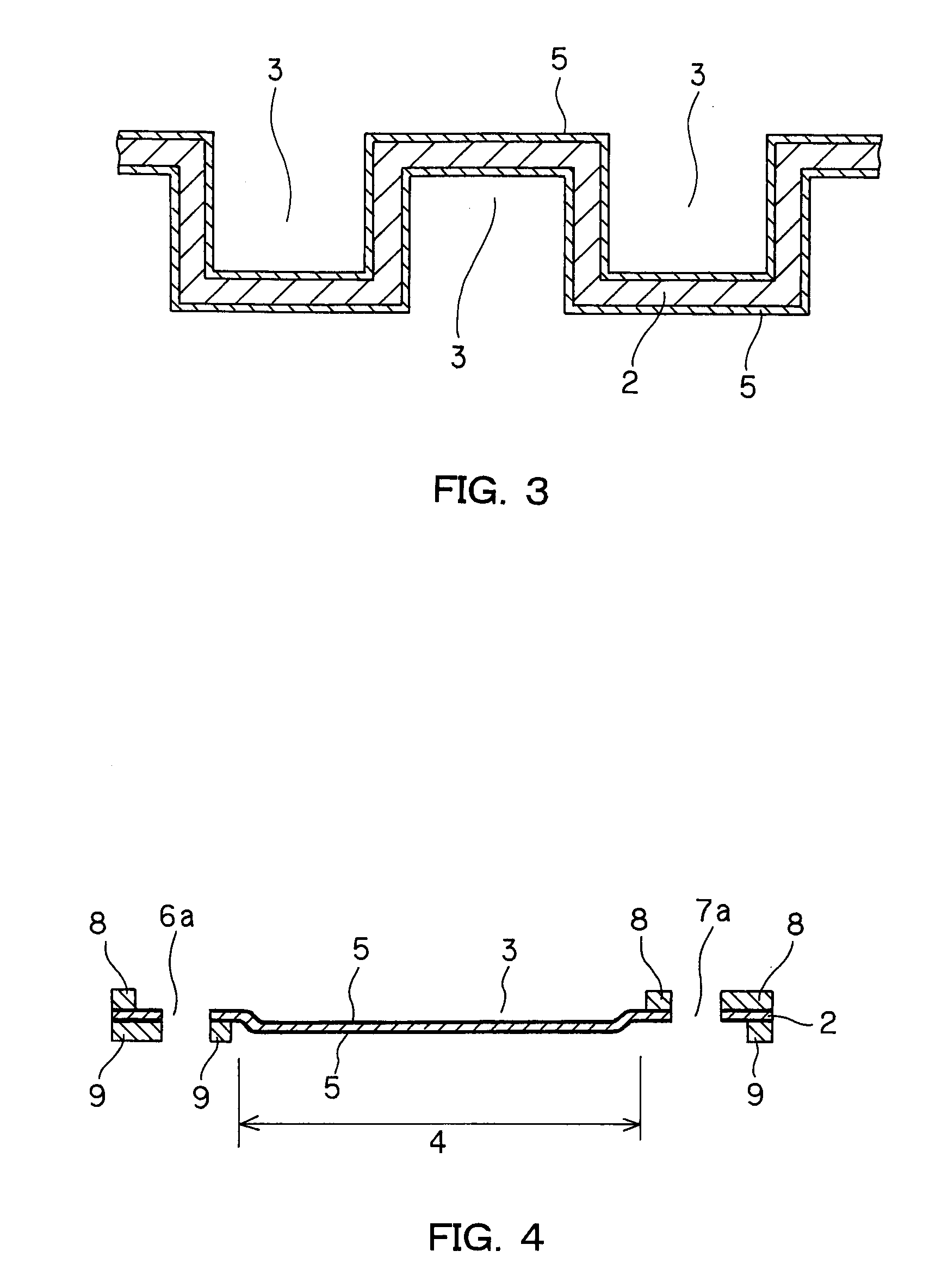 Separator for fuel cells