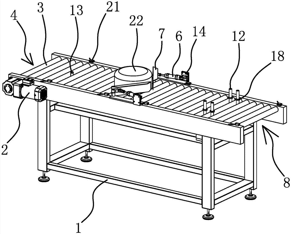 Conveying line