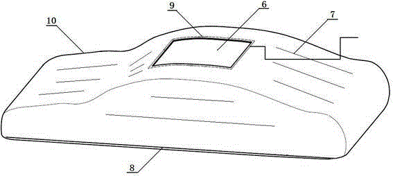 Combined solar car cover for car