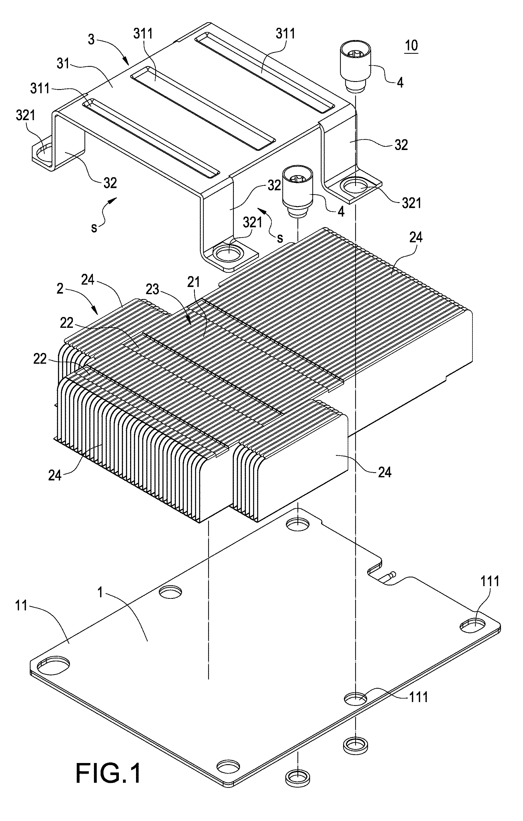 Heat dissipating device
