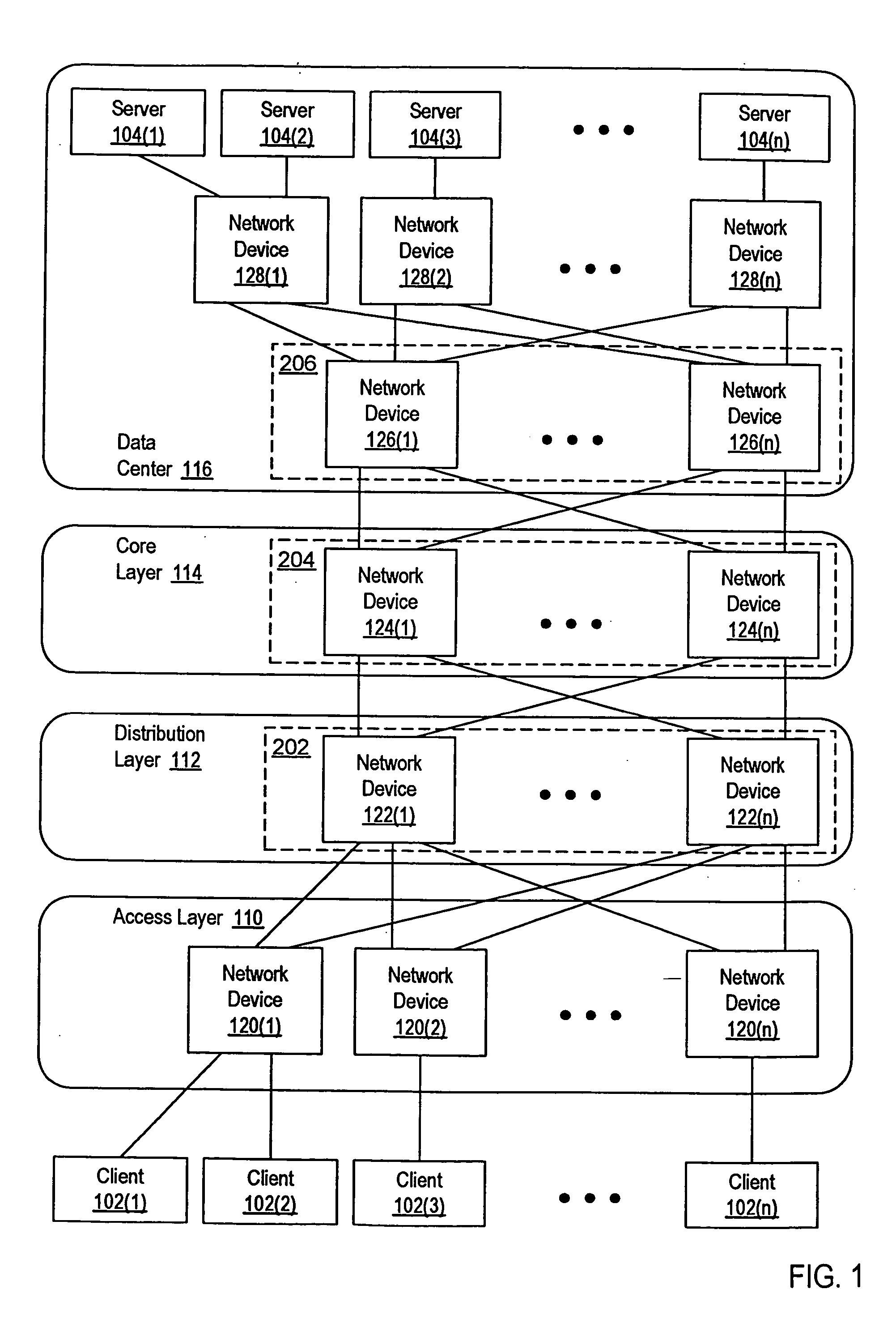 System and method for implementing multiple spanning trees per network