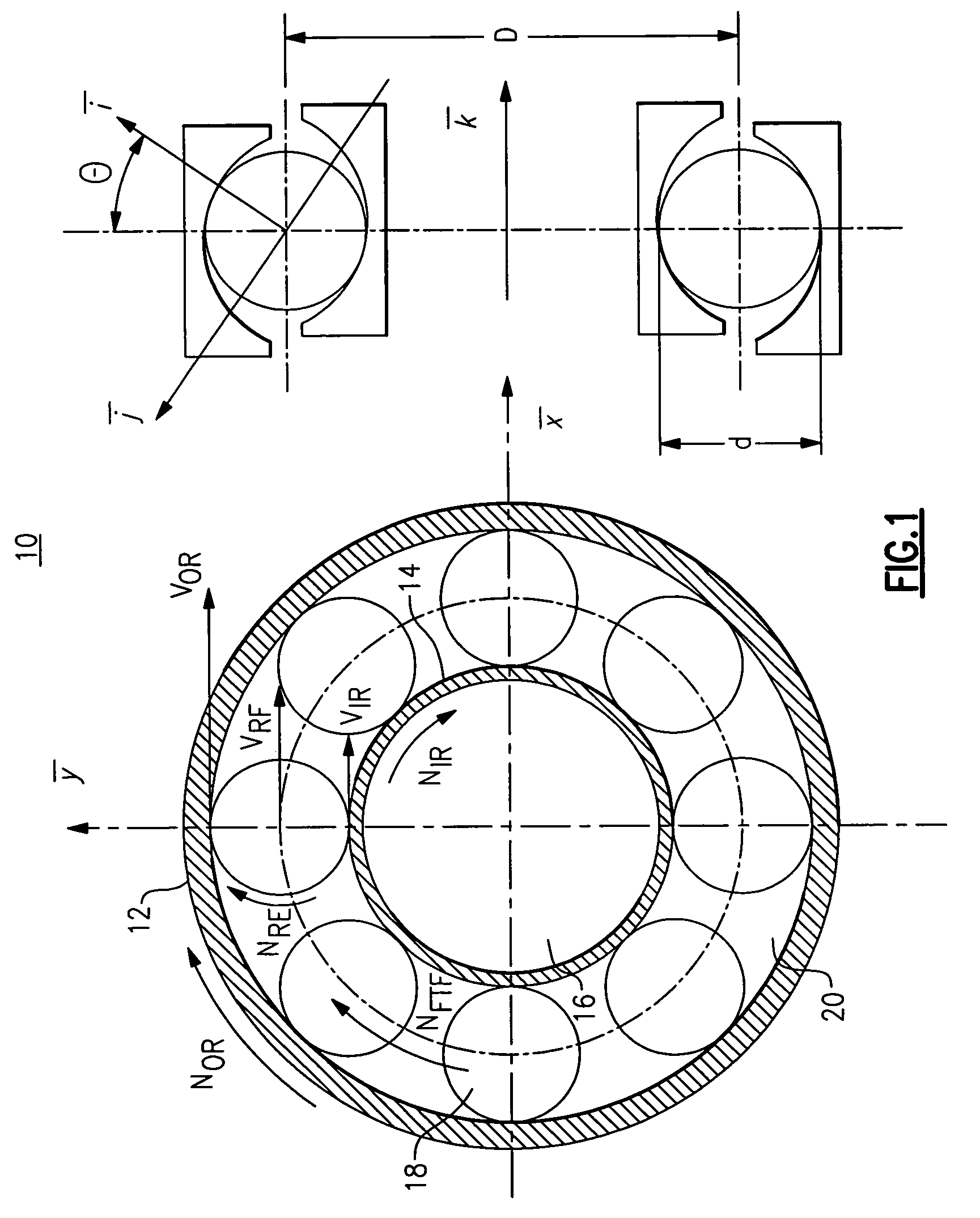Synthesized synchronous sampling and acceleration enveloping for differential bearing damage signature