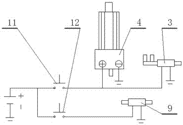 Colored water siphon valve type electronically controlled feeder and method for Reynolds experiment