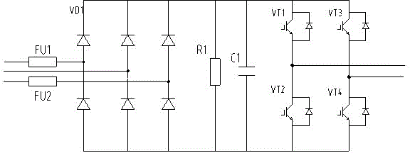 A multi-voltage level output frequency conversion power supply and its control method