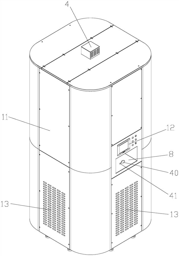 Rapid storage system for annular materials