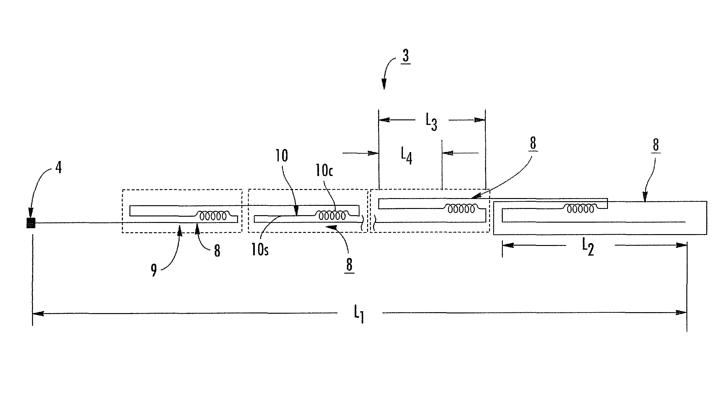 MRI and RF compatible leads and related methods of operating and fabricating leads