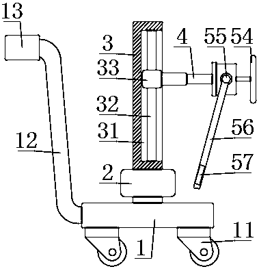 Agricultural pruning device for cotton branches