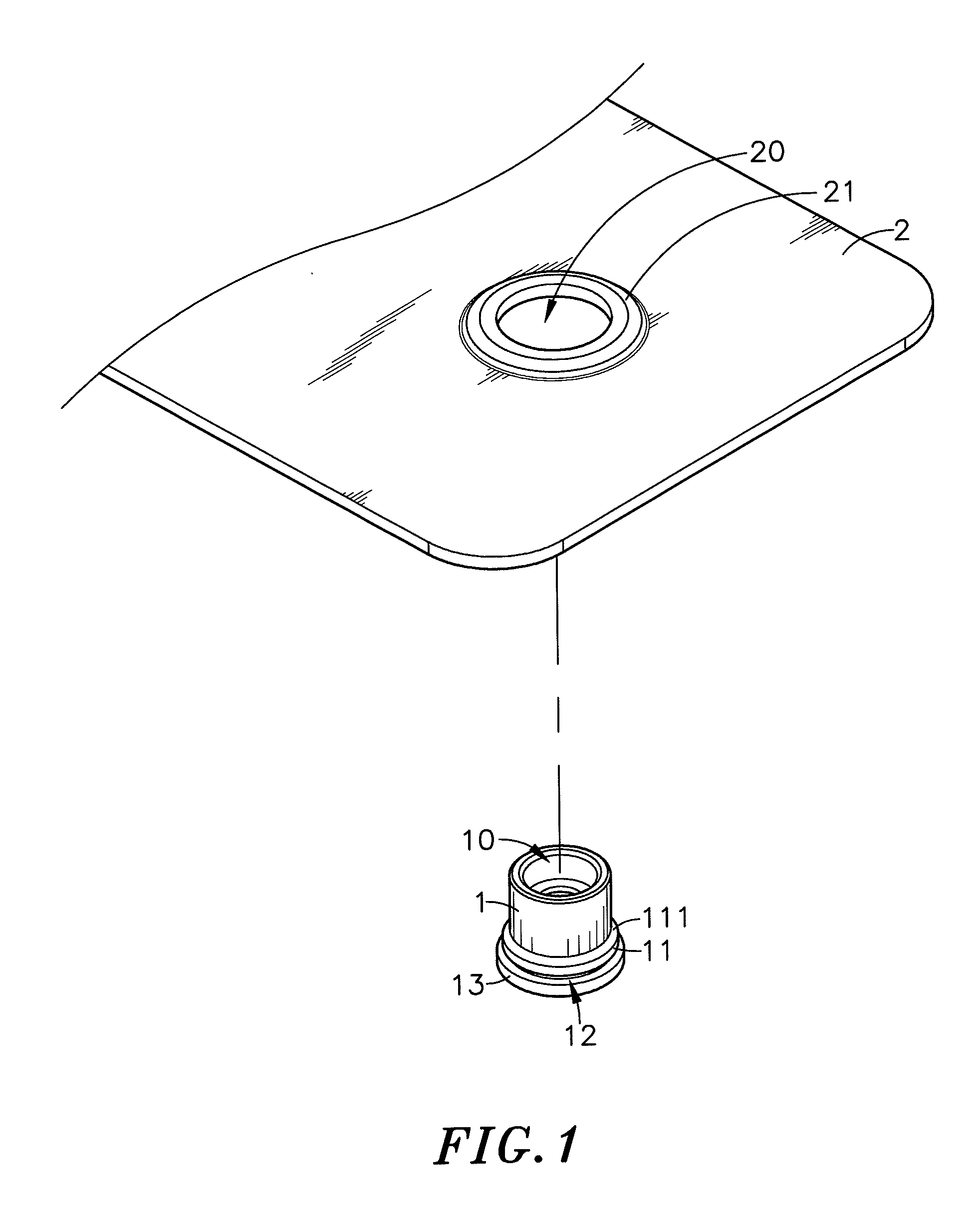 Floating fastener mounting structure and method