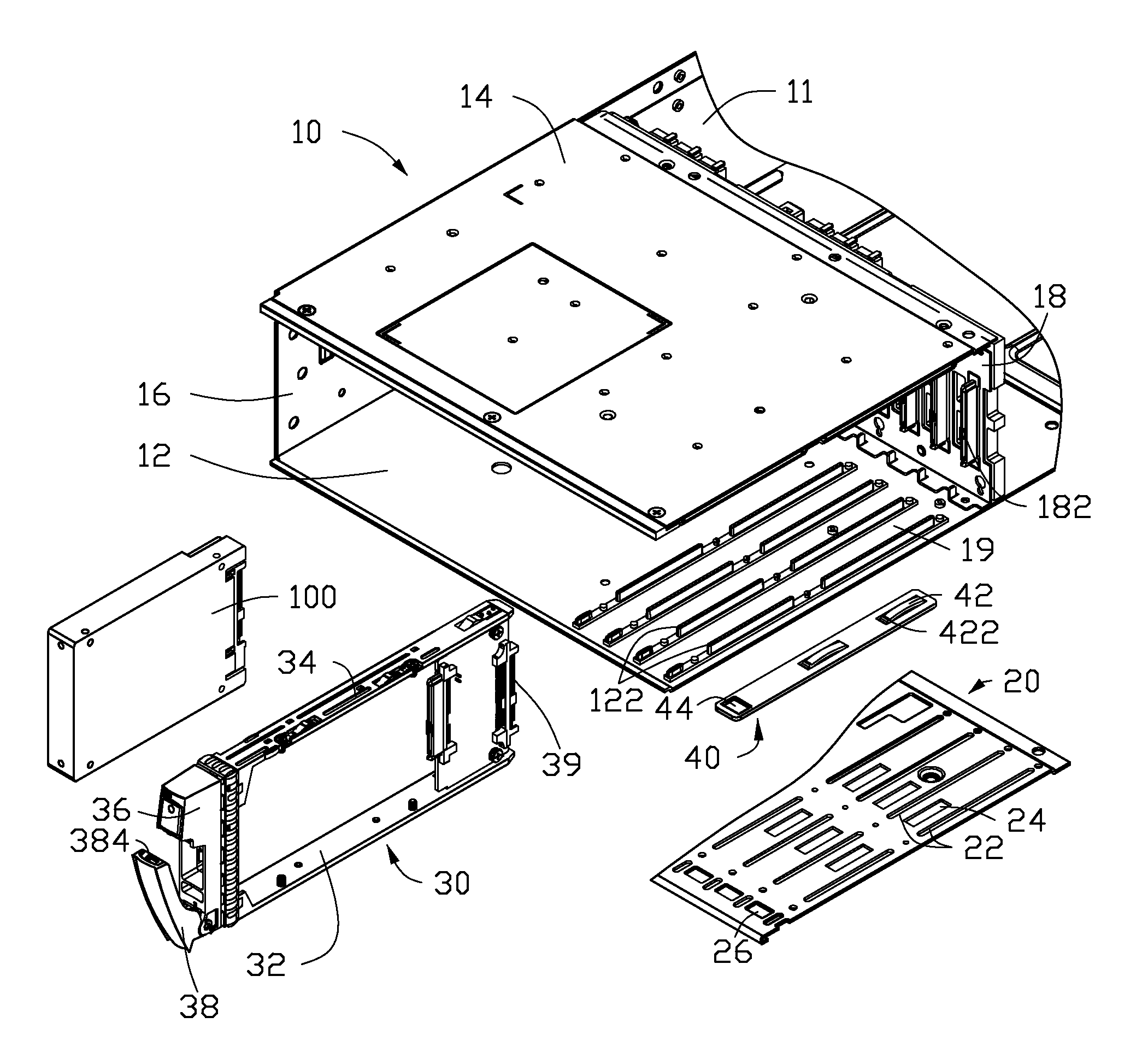 Mounting apparatus for data storage device