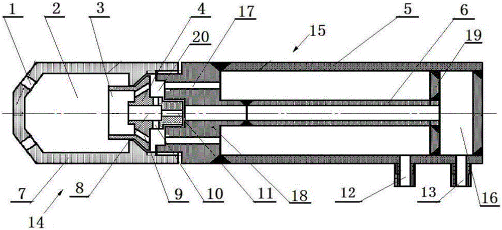 W-shaped boiler oil-saving and wind-resistant type bispin burner port ignition device