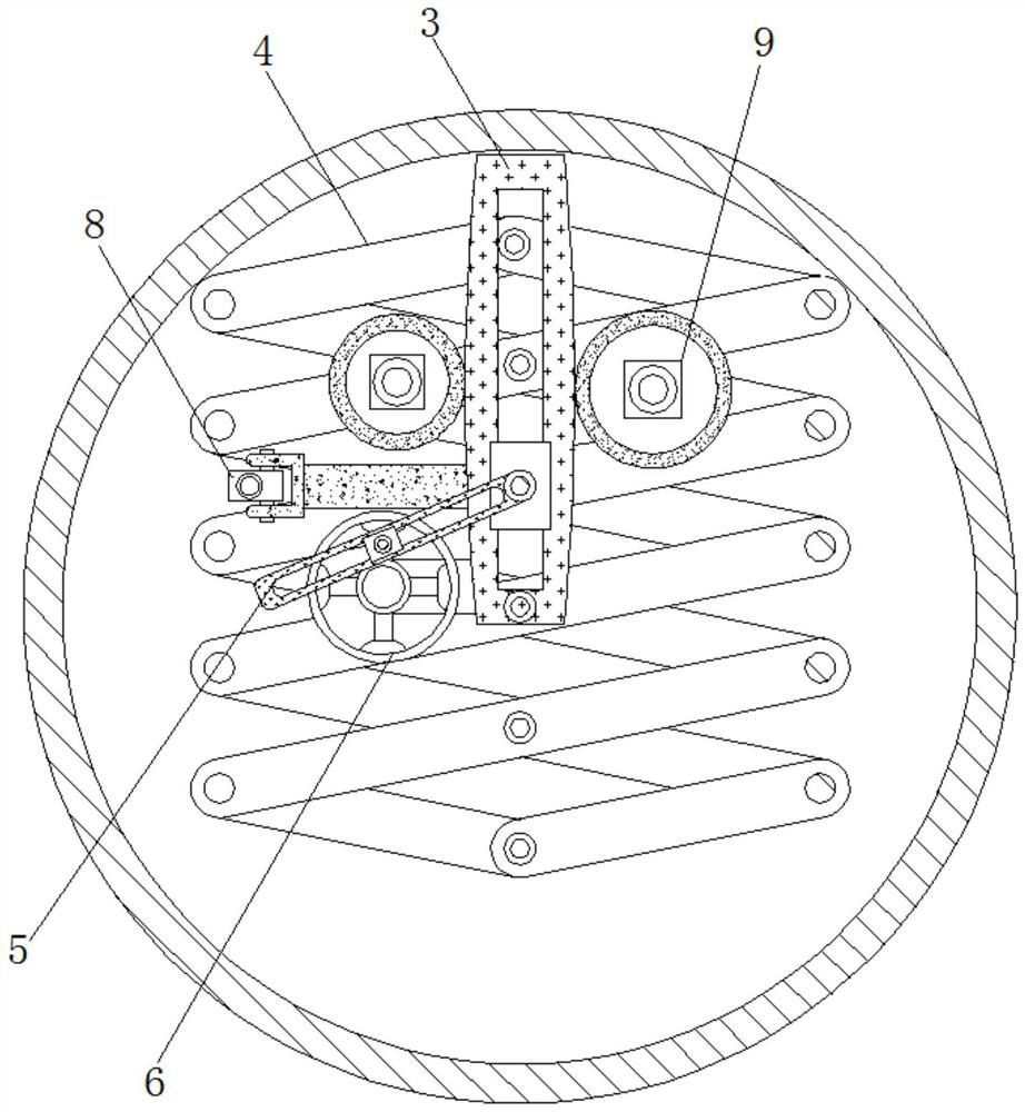 Lens front accumulated dust removing device for security video camera