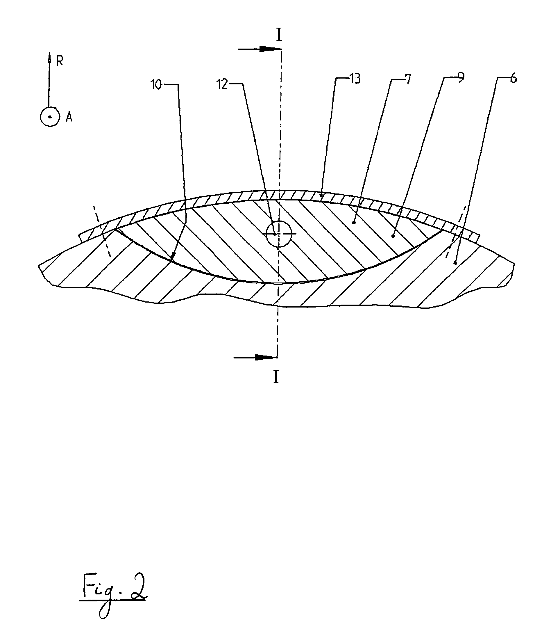 Bearing arrangement for a medical device