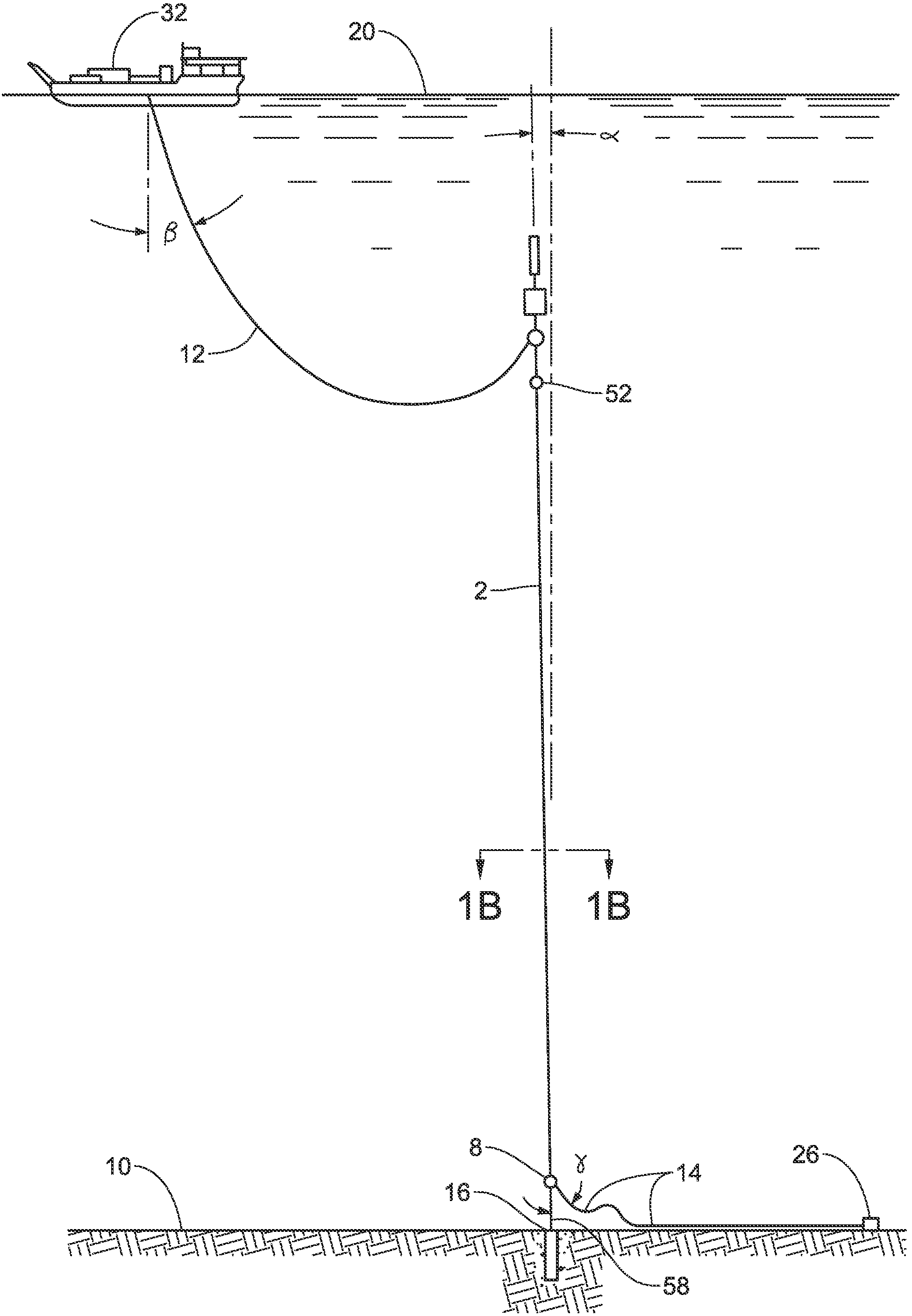 Marine subsea free-standing riser systems and methods