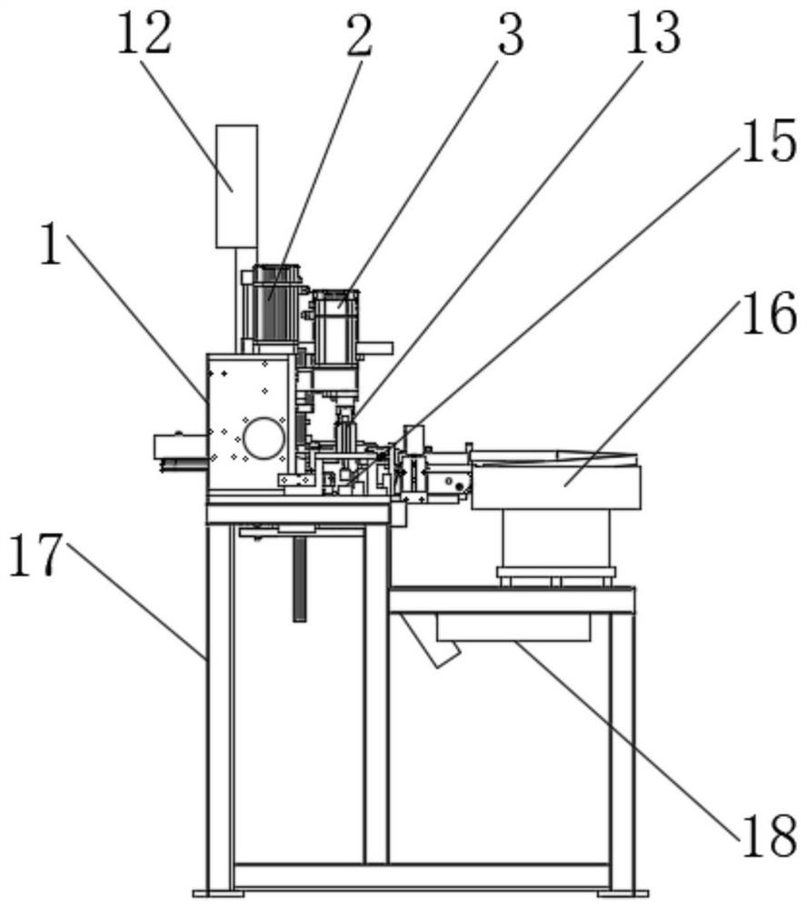 Drilling and screw driving machine for hidden burglar mesh profile