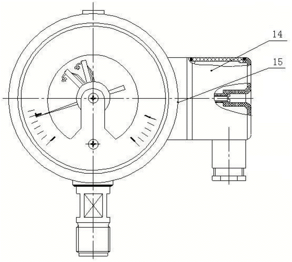 Integrated SF6 gas density controller