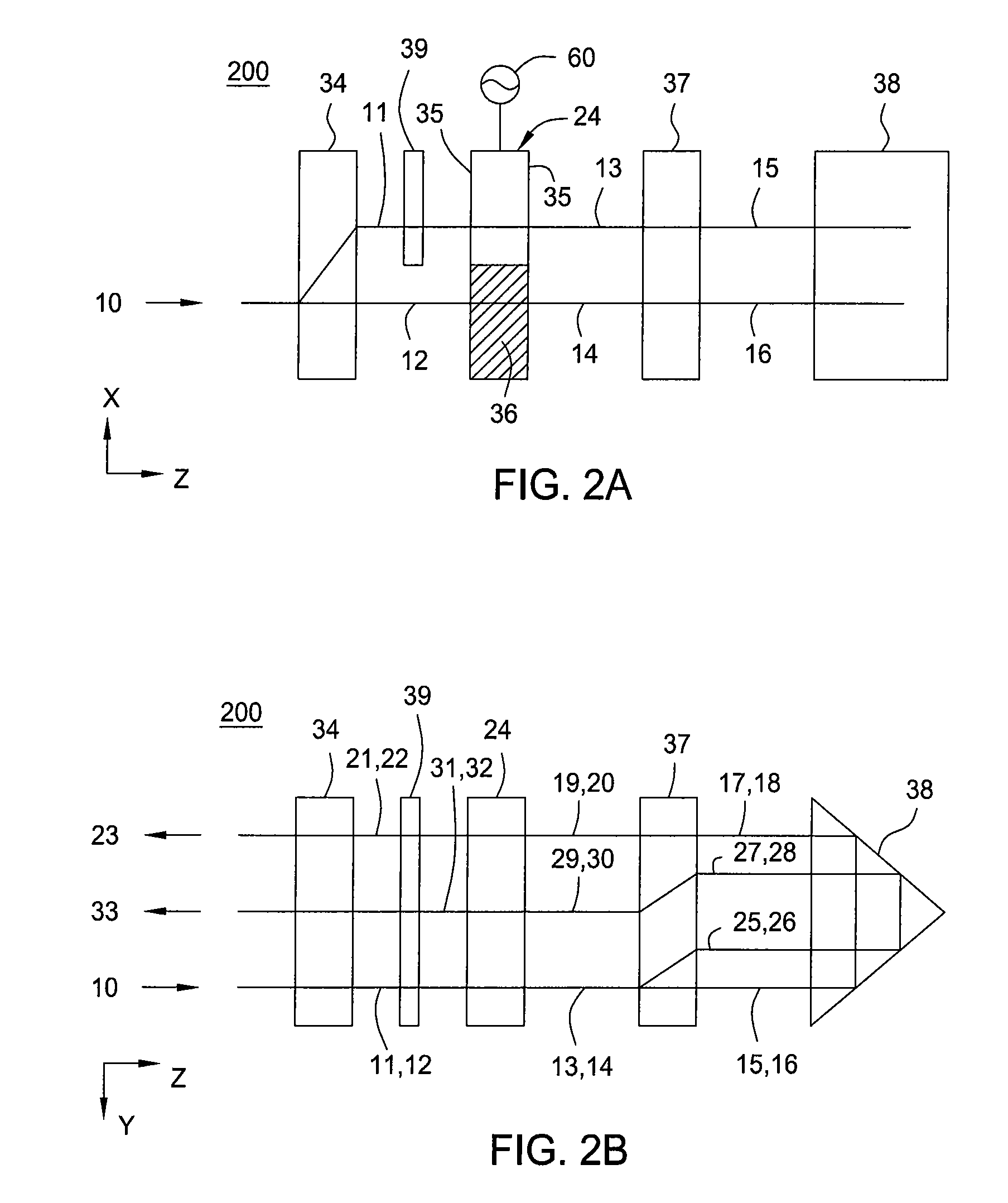 High extinction ratio and low crosstalk compact optical switches