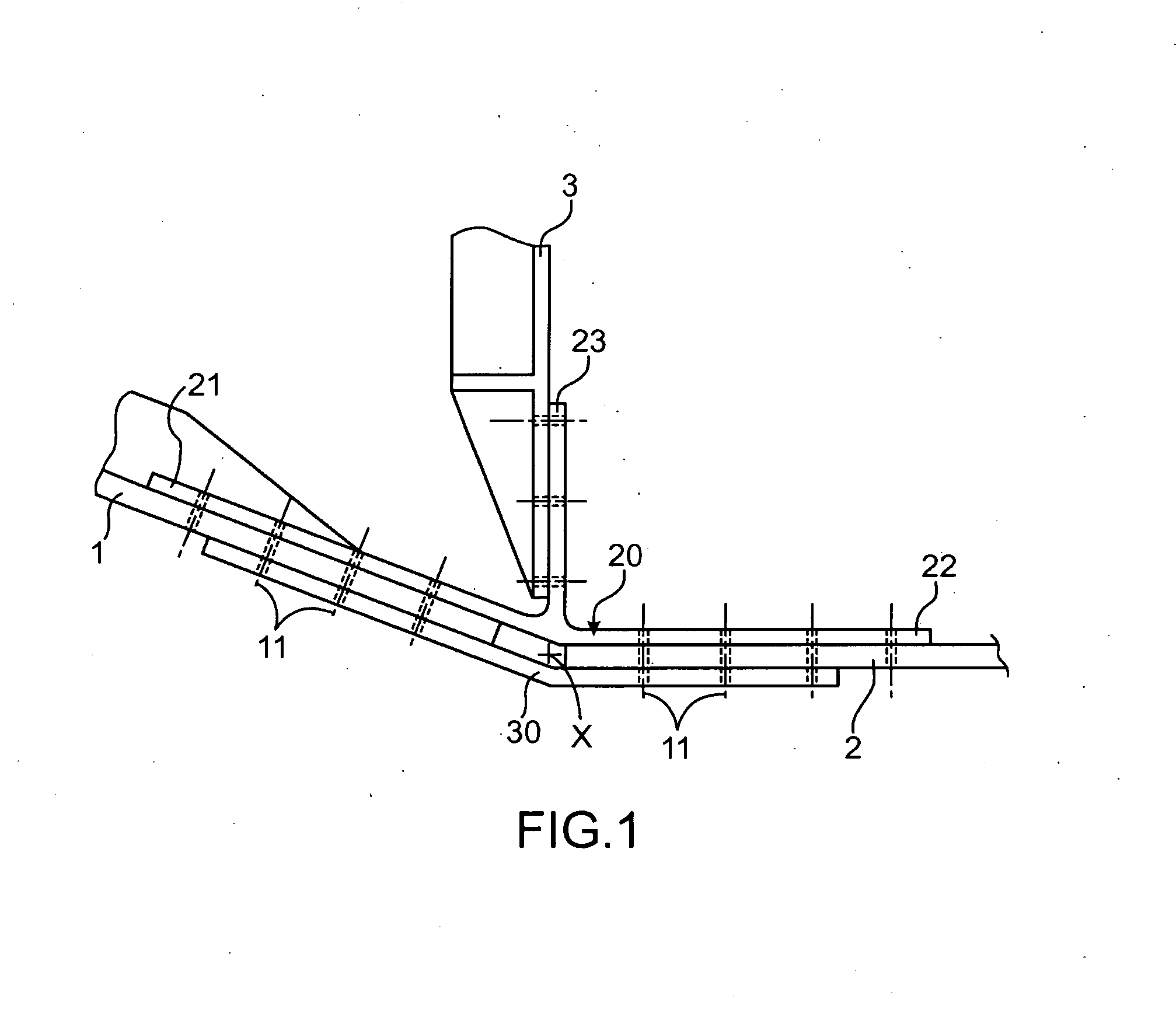 Fish joint device having an improved mechanical hold
