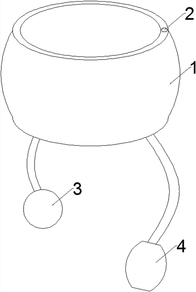 Infusion auxiliary device convenient to move