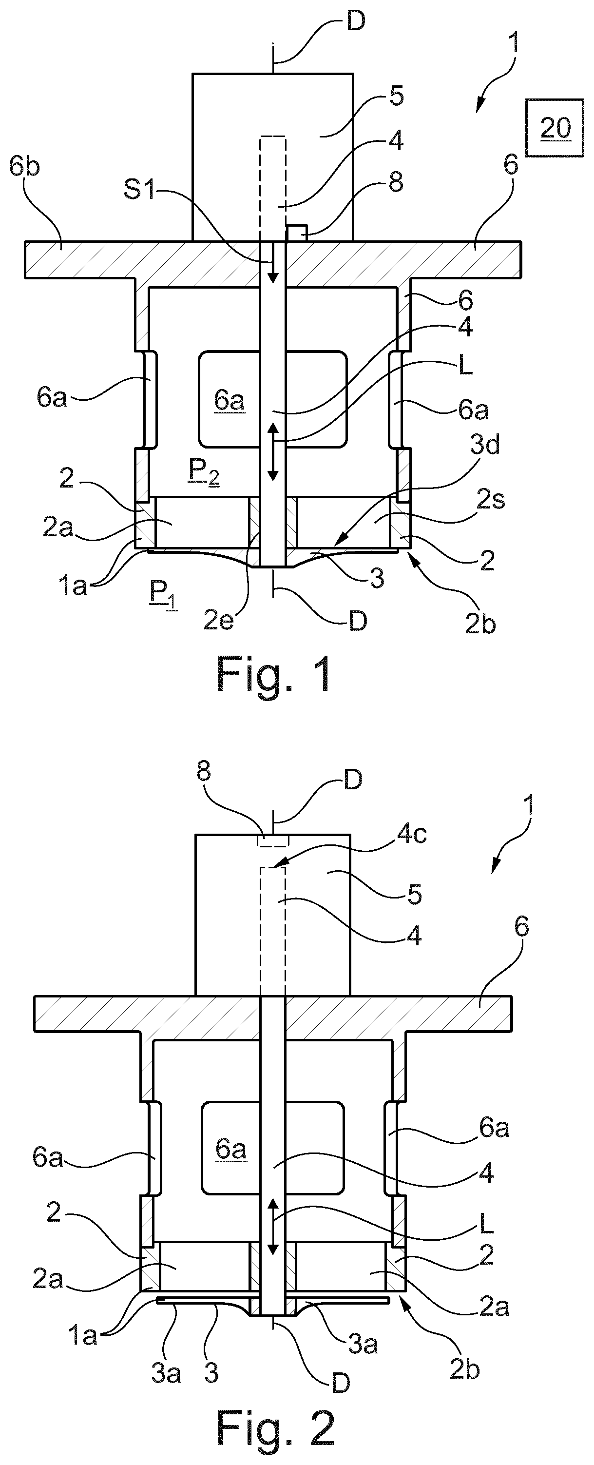 Valve closure for a piston compressor valve and method for operating the valve closure